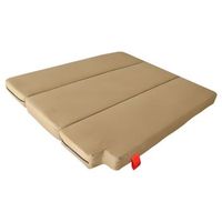 colchon para camper ford transit 2003 sin muebles - 5cm de grosor con hr 25kgm3 y 3cm de viscoelastica - beige