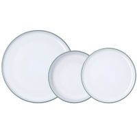 vajilla 12 piezas ceramica verde