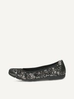 caprice ballerina black made of leather size 37