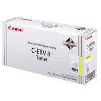 canon c-exv8 7626a002 yellow original laser toner cartridge