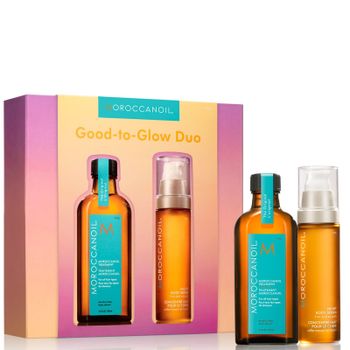 Good to Glow Duo - Moroccanoil Treatment Original and Night Body Serum