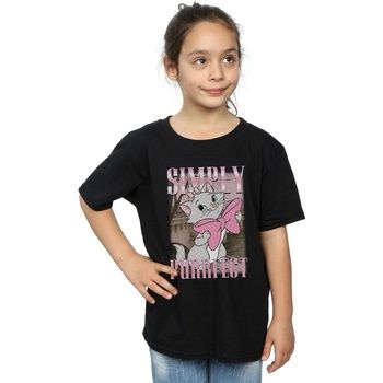 Disney Camiseta Aristocats Simply Purrfect para niña