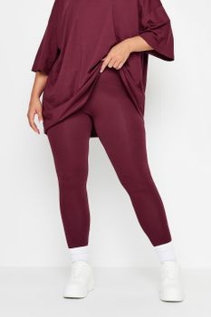 Yours Leggings Granates, Mujer Curvy Y Tallas Grandes, Yours
