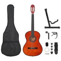 set de guitarra clasica para principiantes 12 piezas 44 39 vidaxl