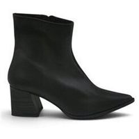 ezzio zapatos de tacon botin piel 6 cm para mujer
