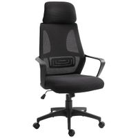 silla de oficina 64x55x126 cm negro