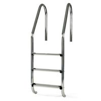escalera piscina aisi 304 43mm pulido antideslizante aquarama - 4 1220mm