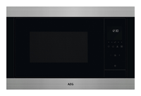horno microondas integrable aeg tms5g25iem 25 litros con grill inox