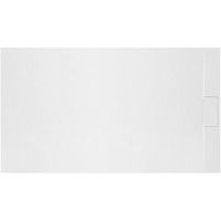 plato de ducha rea bazalt white 80x120