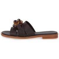 frau sandalias london turtle moro para mujer