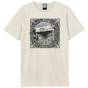 Amplified Clothing Camiseta CBGB Rock para hombre