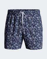 banador short estampado floral