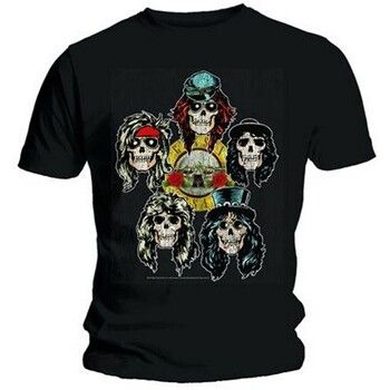 Guns N Roses Camiseta manga larga Vintage Heads para mujer