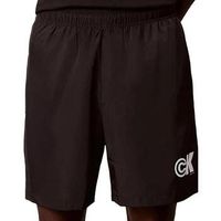 calvin klein jeans short nylon logo drawstrin para hombre