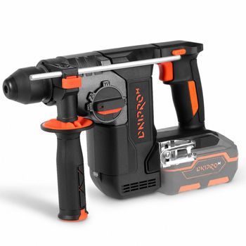 Dnipro-m Martillo Perforador 20v Brushless Sds Plus 2,5j, Ø24 Mm Hormigón, 4800 Bpm, 4 Modos, Antivibración, Sin Batería Ni Cargador – Dhr-202bc Ultra