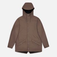 rains matte shell jacket - l