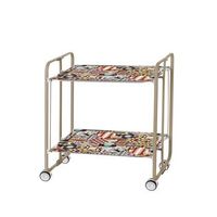 carrito auxiliar plegable bauhaus arena con ruedas r 2 niveles y 4 posiciones35