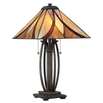 Lámpara de mesa asheville (2 luces)