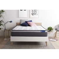 colchon actilatex plus 130x190cm grosor 26cm latex y espuma viscoelastica muy firme 7 zonas de confort