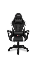 silla gaming orion negro y blanco