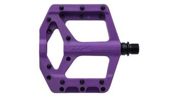 Par de pedales planos ht components  supreme cpa32a morado