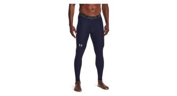 Mallas de compresion under armour heatgear azul para hombre
