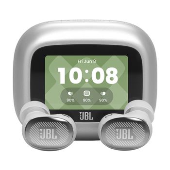 JBL Live Buds 4 Auriculares Inalámbrico Dentro de oído Llamadas/Música/Deporte/Uso diario Bluetooth Plata