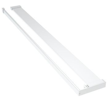 Estante De Pared De Ducha Aluminio Cromado 100 Cm Vidaxl
