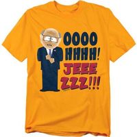 south park camiseta oh jeez para hombre