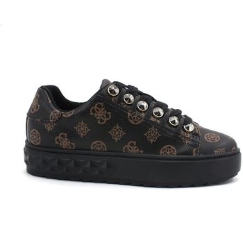 Guess Zapatillas Sneakers Loghi Brown Cream FL8FAIFAL12 para mujer