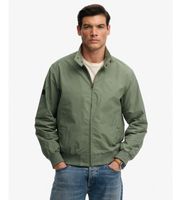 superdry para hombre m5012343a chaqueta harrington classic verde xxl casual algodon poliester