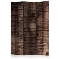 biombo - dark brown boards 135x172 cm