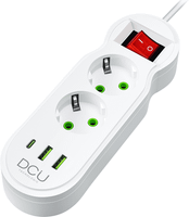 regleta dcu 2 tomas  3 puertos usb 105w