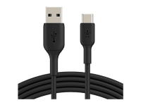 cable usb - belkin usb-a a usb-c de 15 w 1m universal negro