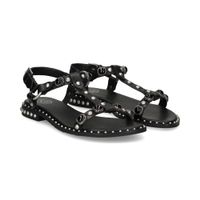 ash sandalias planas mujer - negro talla 36