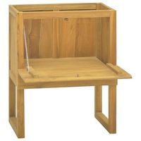 armario de bano  mueble bano madera maciza de teca 60x45x75 cm