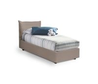 cama de solteiro de tecido
