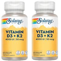 solaray vitamina d3  k2 2x120 capsulas vegetales