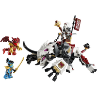 lego - lego ninjago zilvar y bestia dragon grimtak  71863