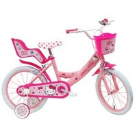 bicicleta infantil de ninos 16 hello kitty 5 a 8 anos
