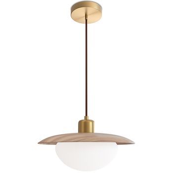 Lámpara Colgante De Techo - Madera - Quinci Natural
