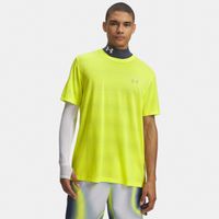 under armour velociti  camiseta de running hombres - amarillo