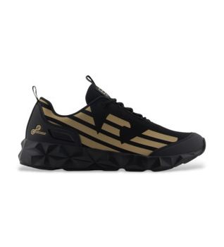 EA7 para hombre. X8X217_XK433 Zapatillas Ultimate C2 Kombat Core negro (42 2/3), Plano, Cordones, Casual