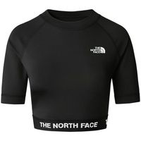 the north face camiseta crop ls para mujer