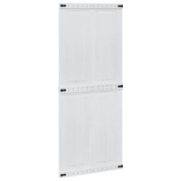 puerta corrediza corona blanco 90 x 210 cm vidaxl