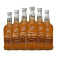 royal oporto vino generoso dry white porto 75 cl 19 vol pack de 6 unidades