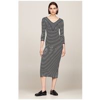 tommy hilfiger falda vestido mini stripes rib mujer para mujer
