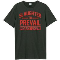 amplified clothing camiseta misery crew para mujer