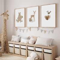 set de 3 posters 214 50x70 cm