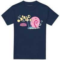 spongebob squarepants camiseta gary the snail para mujer
